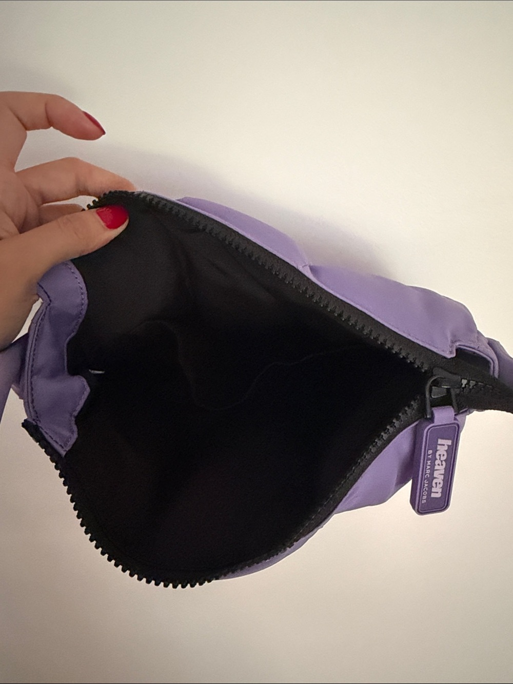 Heaven by Marc Jacobs Purple Puffer Shoulder Bag - Picture 4 of 4